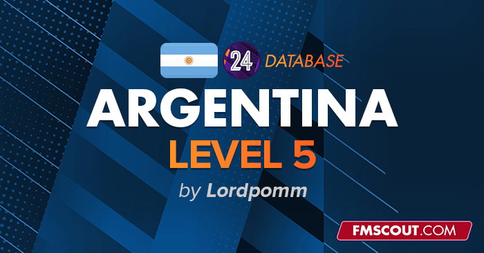 Football Manager 2024 League Updates - FM24 Argentina Leagues by Lordpomm