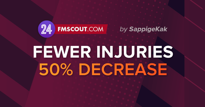 FM 2024 Fantasy Scenarios - 50% Fewer Injuries in FM24
