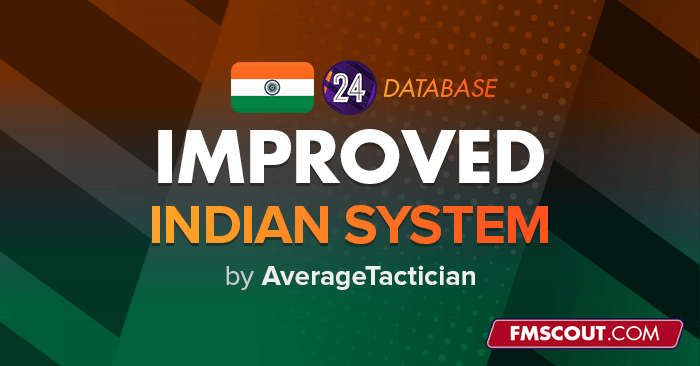 FM 2024 Fantasy Scenarios - New Improved Indian Football System for FM24