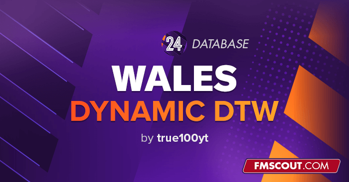 FM 2024 Fantasy Scenarios - [FM24] Wales (Dynamic Transfer Window)