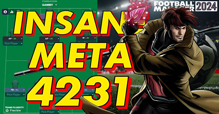 Football Manager 2024 Tactics - Insane Meta 4-2-3-1 // SsorLoser's Gambit!