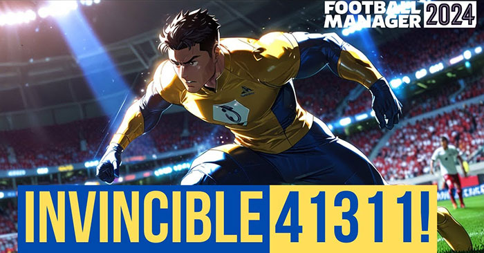 Football Manager 2024 Tactics - Invincible 41311 Goal Machine