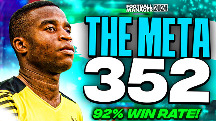 Football Manager 2024 Tactics - BROKEN Meta 3-5-2 (92% Win Rate)