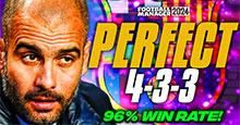 Pep's PERFECT 4-3-3 (96% Win Rate)