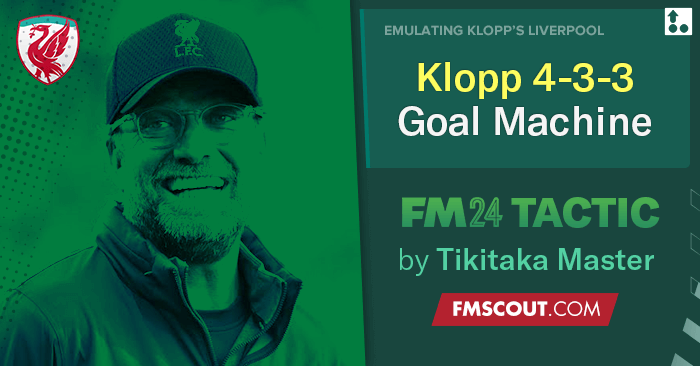 Football Manager 2024 Tactics - Klopp 4-3-3 Masterclass // BEAST 130 goals+