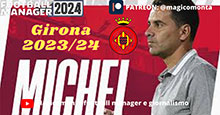 4-1-4-1 / 3-4-3 Michel's Girona 2023/24