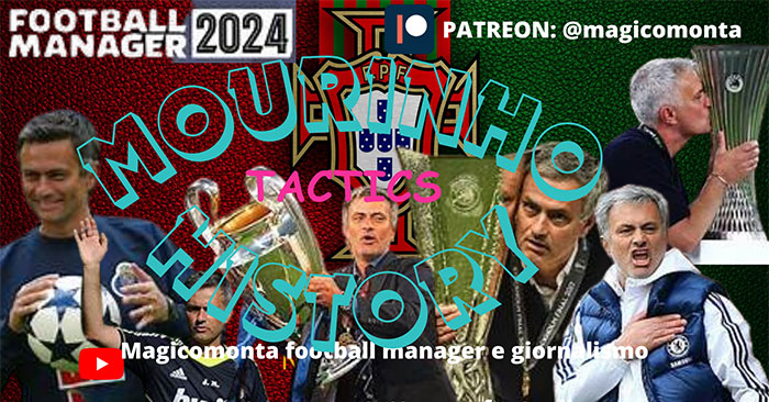 Football Manager 2024 Tactics - 3-5-2 Roma's Mourinho