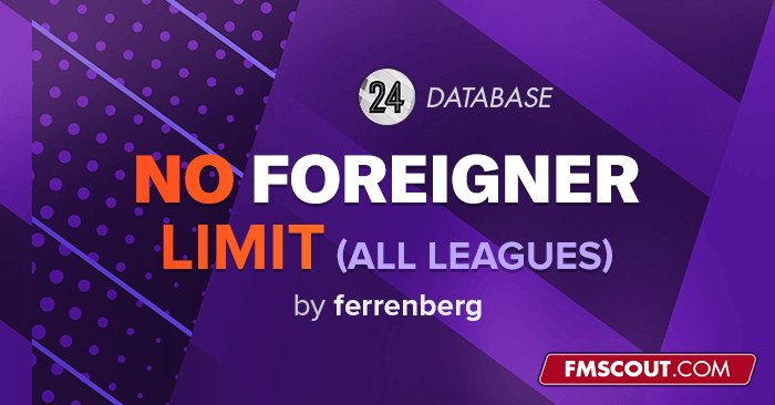 FM 2024 Fantasy Scenarios - No Foreigner Limit - FM 2024