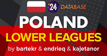 Poland Lower Leagues 2024/25 (Level 6) for FM24 [24.3]