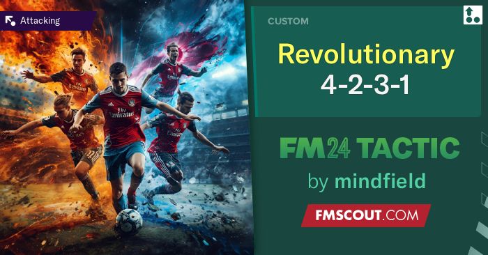 Football Manager 2024 Tactics - Eternal's Revolutionary Gegen 4-2-3-1