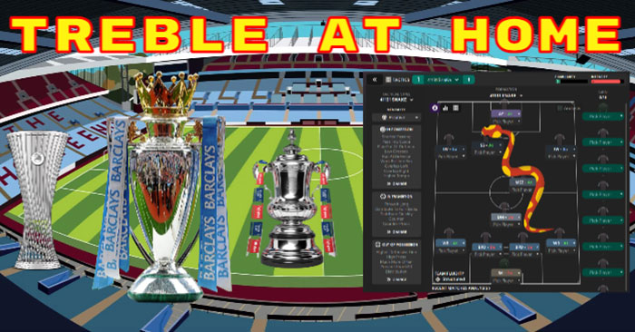 Football Manager 2024 Tactics - We Have Treble at Home | 41131 SnaKe v24.2
