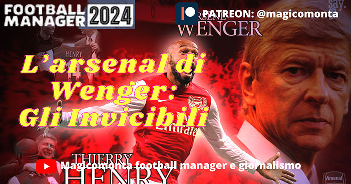 Football Manager 2024 Tactics - Wenger's 4-4-2 Arsenal Invincibles
