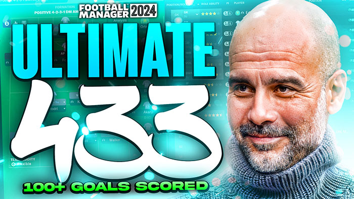 Football Manager 2024 Tactics - Zims ULTIMATE 433 (97% Win Rate)