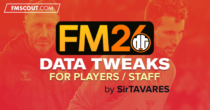 Football Manager 2026 Data Updates - FM26 Data Tweaks [v1.0 | v1.0]