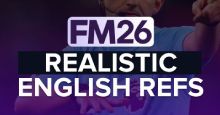 FM26 Accurate English Referees