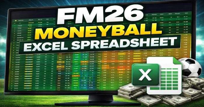 FM 2026 Other Files - FM26 Moneyball Spreadsheet & Views