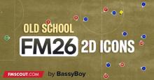 FM26 Old School 2D Player Icons
