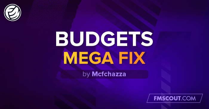 Football Manager 2026 Data Updates - FM26 Transfer Budget Mega Fix (V1.0)┃McfcHazza