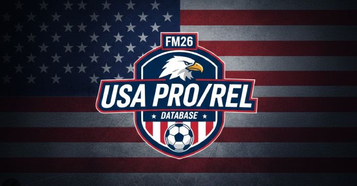 FM 2026 Fantasy Scenarios - [FM26] USA Pro/Rel Database (200+ Playable teams) + Kit Pack (WIP)