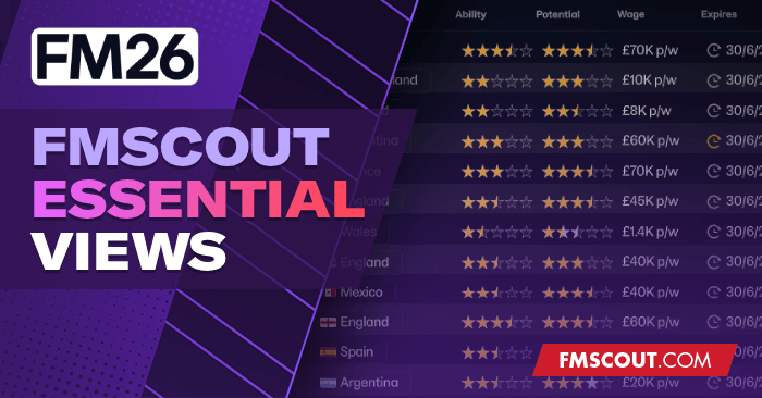 Football Manager 2026 Views & Filters - Essential Football Manager 2026 Views