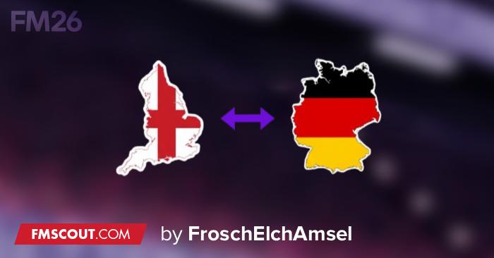 FM 2026 Fantasy Scenarios - [FM26] Germany and England swapped