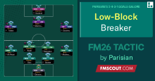 Parisian's 2-4-3-1 Low Block Breaker
