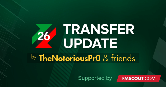 Football Manager 2026 Data Updates - FM26 Transfers & Data Update Packs by TheNotoriousPr0 + FMTU