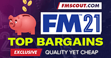 Football Manager 2021 Top Bargains