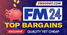 Football Manager 2024 Top Bargains