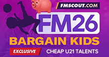 Football Manager 2026 Bargain Wonderkids & U21 Talents