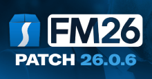 Football Manager 2026 Patch 26.0.6 - Hotfix Update for FM26