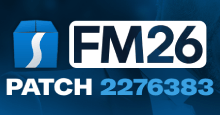 Football Manager 2026 Patch 26.2.0.2276383 - Minor Hotfix Up