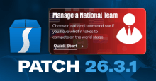 Football Manager 2026 Patch 26.3.1 - International Management Update