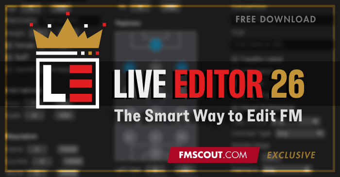 News - The FM26 Editor Built by FMScout is a Game-Changer
