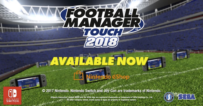 Football Manager 2022 Touch sur Nintendo Switch 