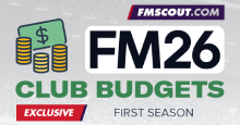 Football Manager 2026 Starting Transfer & Wage Budgets