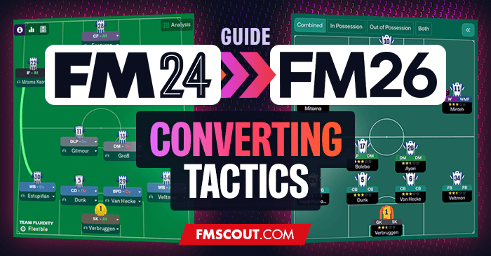 Football Manager Guides - How to Convert Your FM24 Tactics to FM26