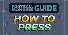 How to Press in Football Manager