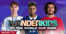 Every Wonderkid at the 2026 World Cup, Rated in FM26