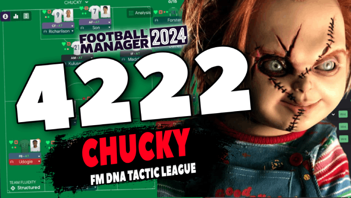 Football Manager 2024 Tactics - My 4222 Chucky Tactic