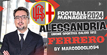 FM24 Ferrero Alessandria Takeover [v1.1]