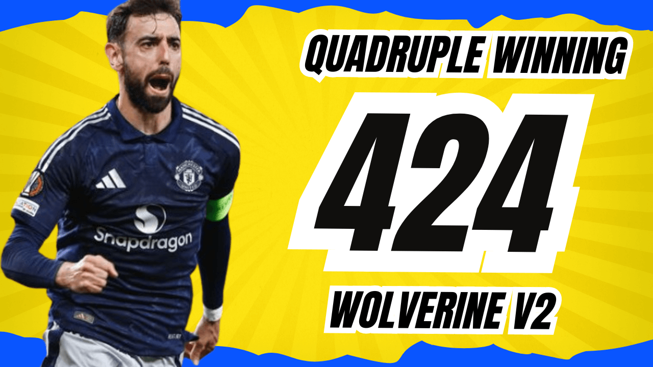 GYR - QUADRUPLE WINNING 424 TACTIC FOR ELITE AND LOWER LEAGUES!