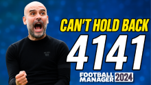 FM24 4-1-4-1 Can't Hold Back Treble Winning Tactic
