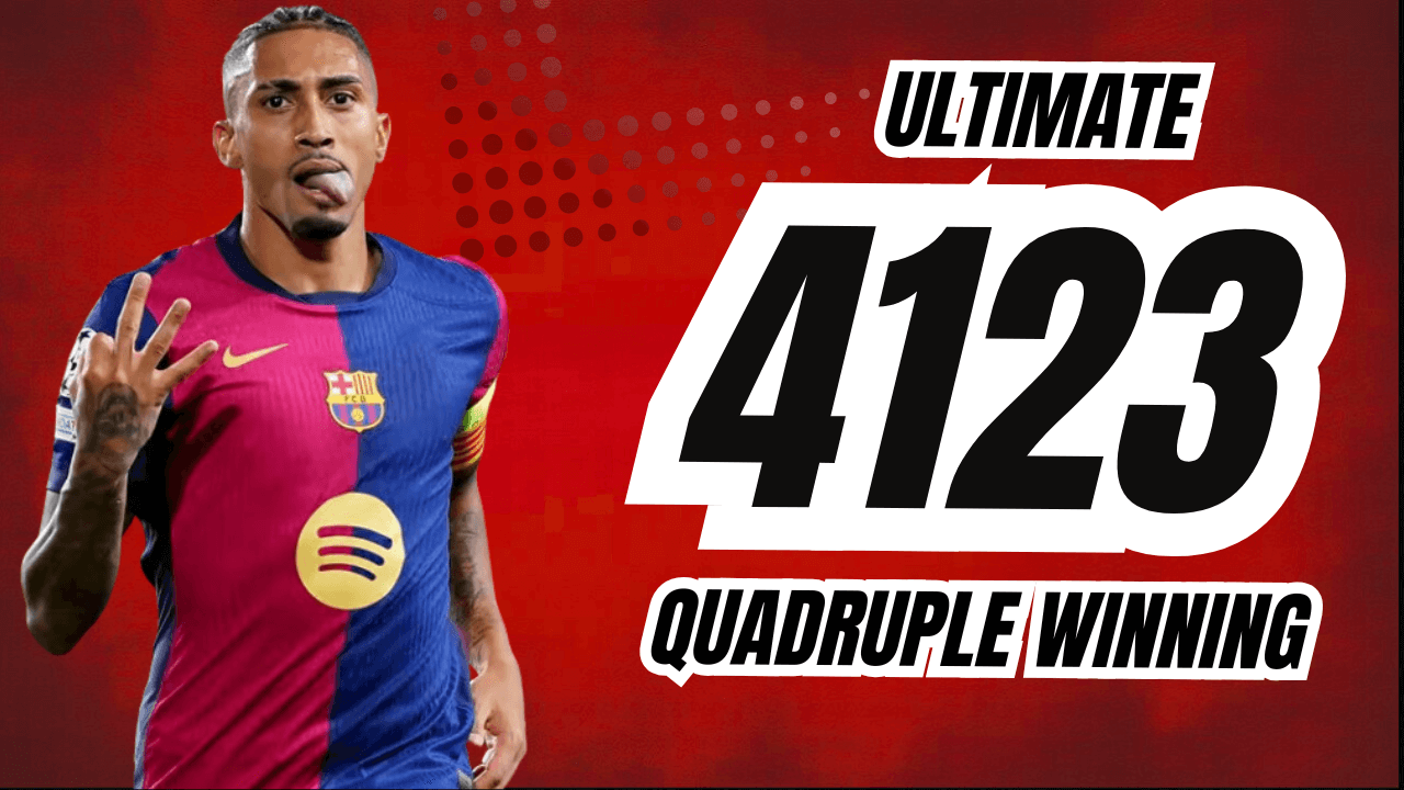 Football Manager 2024 Tactics - GYR - QUADRUPLE WINNING 4123 FOR ELITE AND LOWER LEAGUE!