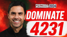 This 4-2-3-1 DOMINATES FM24 | Best Plug & Play Tactic?