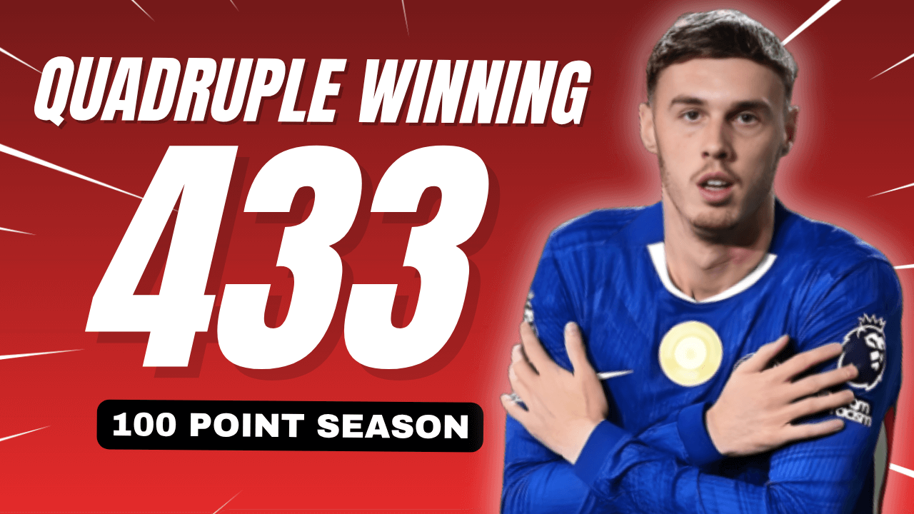 GYR's DYNAMITE 433 / 100 Point Season & Quadruple