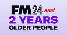 FM24 Mod: All People 2 Years Older