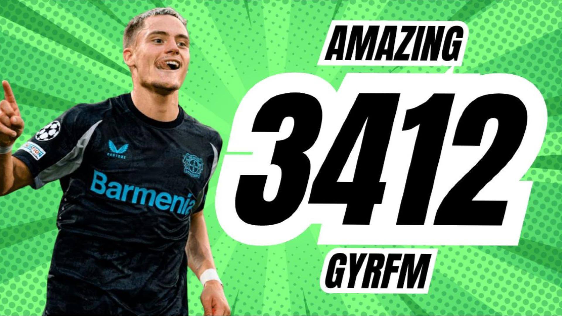 GYR - Dominant 3-4-1-2 - Two x Treble Winning FM24 Tactic!