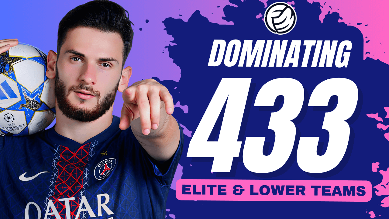 GYR's Gambit V1 - 433 FM26 TACTIC ((For All Levels Of Team)