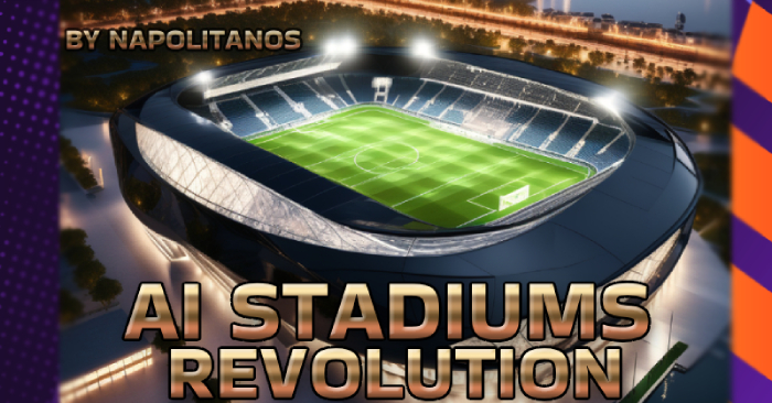 FM 2024 Graphics - Stadiums Revolution - AI Generated Stadiums and easy rename!